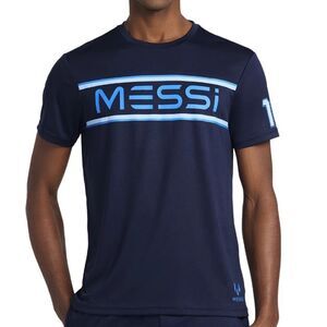 Messi Mens Short Sleeve Athletic Jersey Top, Size XL